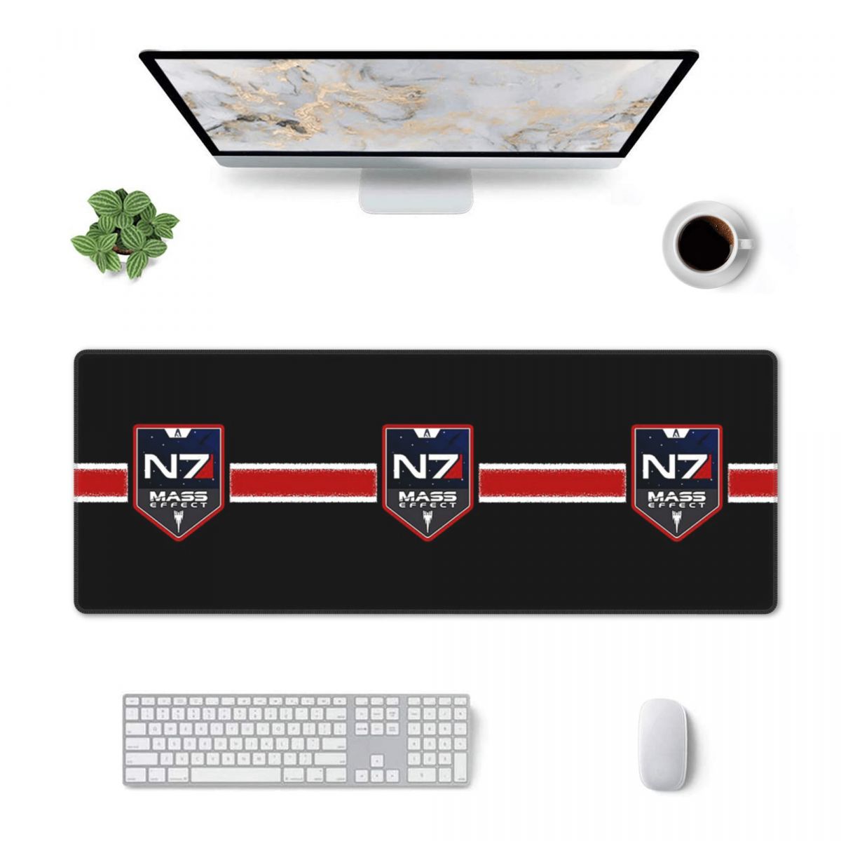 Pc Gaming Icon - Duża podkładka pod mysz N7 New