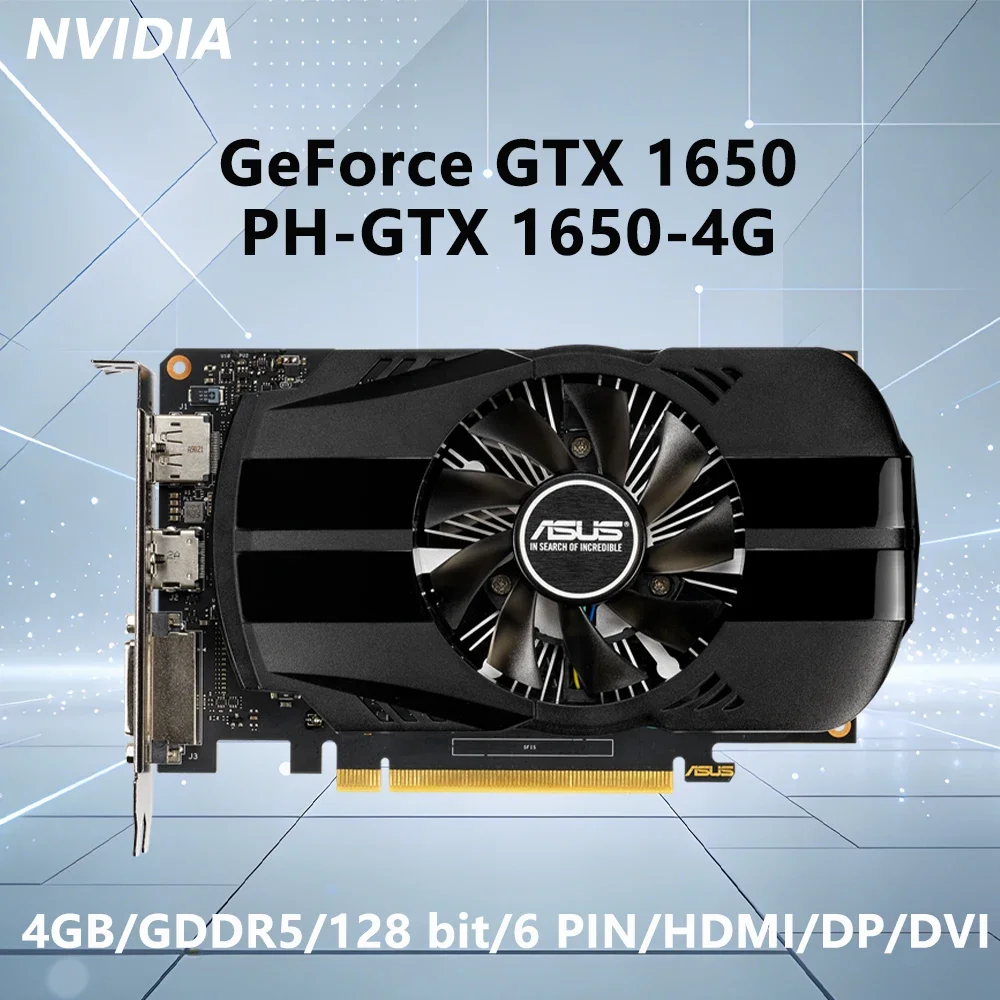 Pc Gaming Asus - ASUS NVIDIA GTX 1650 – karta