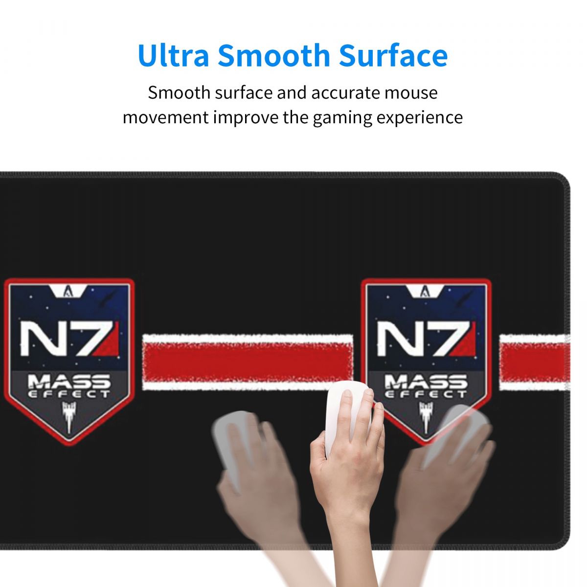 Duża podkładka pod mysz N7 New – Pc Gaming Icon recenzja i cena