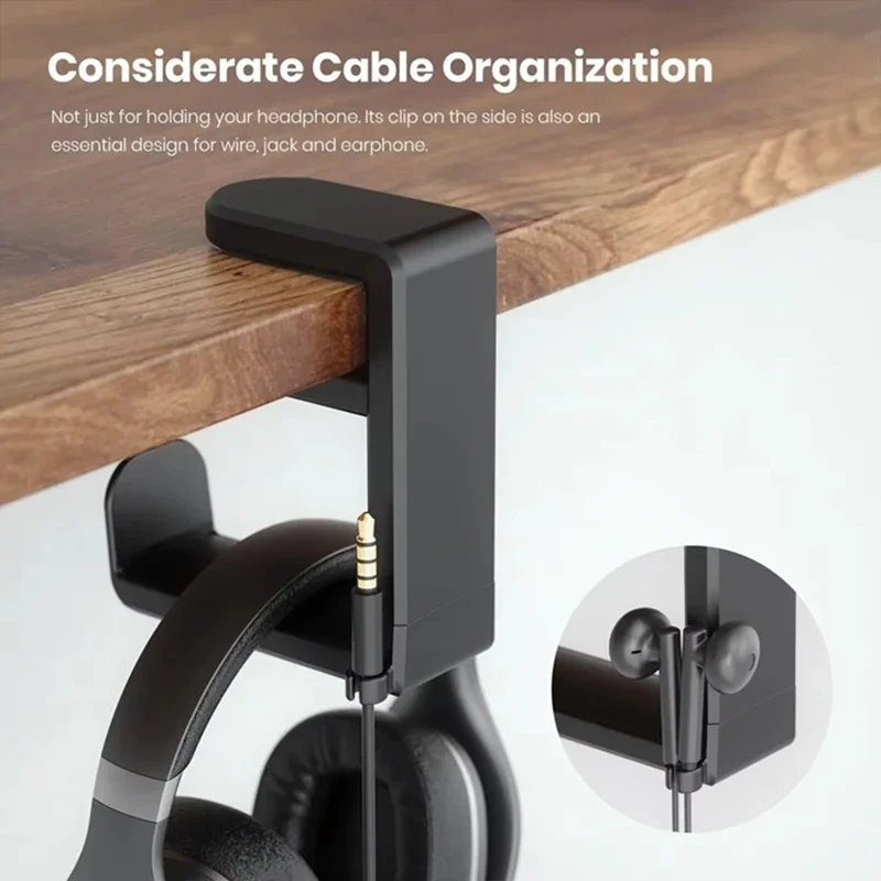 Uchwyt na słuchawki bez wierce – Headset Stand recenzja i cena