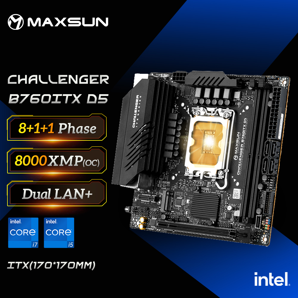 Płyta główna MAXSUN Game B760I – Pc Gaming I7 14Th Gen recenzja i cena