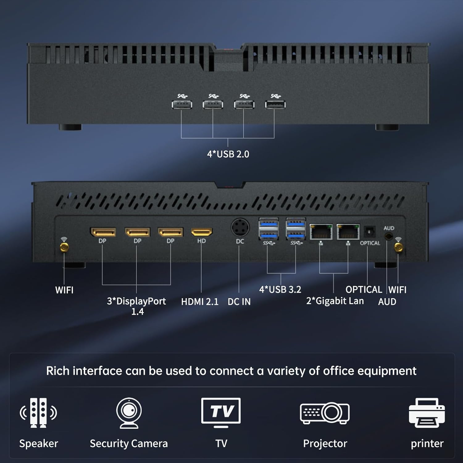 Partaker Gaming Mini PC 14. ge – Pc Gaming I7 14Th Gen recenzja i cena