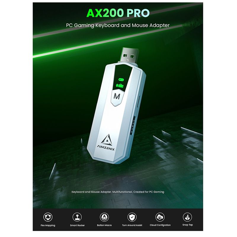 Konwerter AIMZENIX AX200PRO PC – Pc Gaming Sultan recenzja i cena