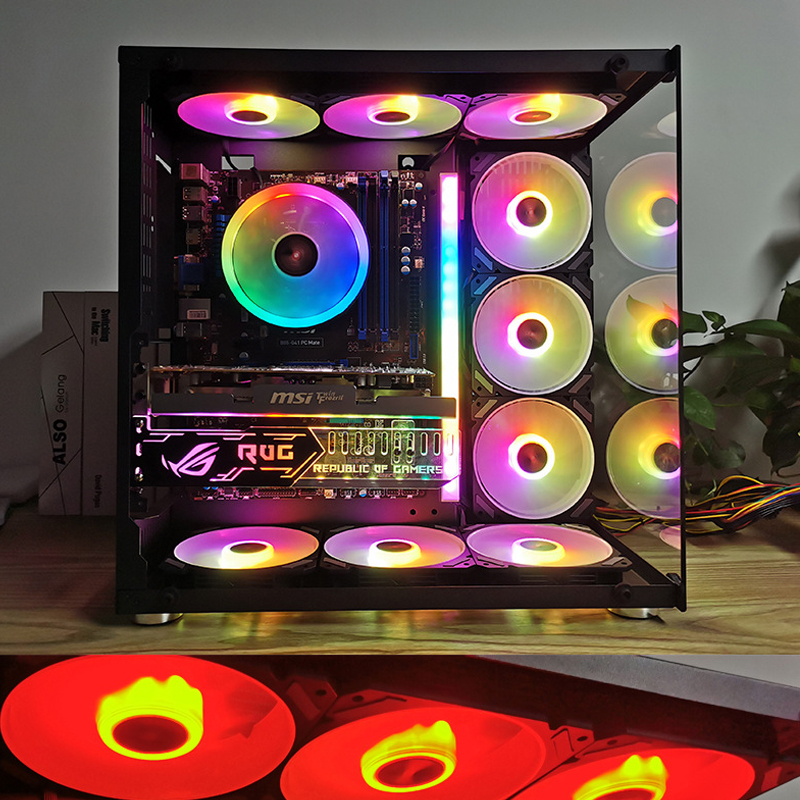 Wentylator obudowy ARGB 120mm  – Pc Gaming Case recenzja i cena