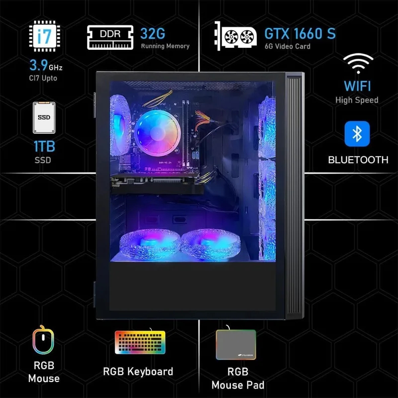 Komputer stacjonarny do gier,  – Pc Gaming Gtx 1660 Super recenzja i cena